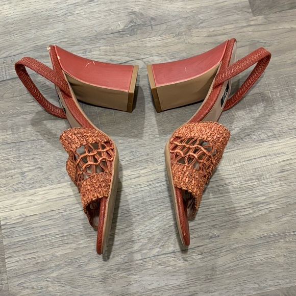 Zac Posen Women's Brown/Orange Sandals - Picture 3 of 8